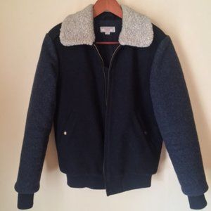 Wallace & Barnes Wool Bomber Jacket- Size XS